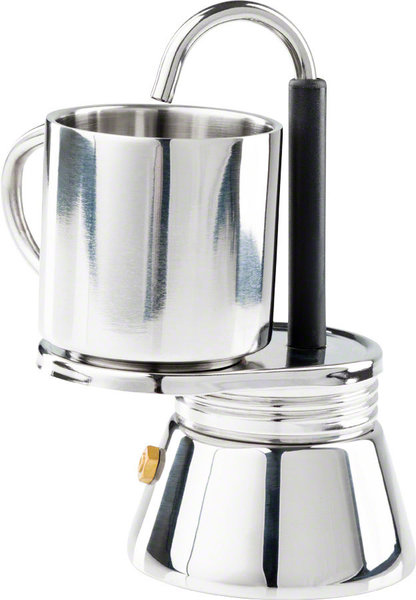 GSI OUTDOORS GSI Outdoors 1 Cup Stainless Mini Campstove Espresso Maker Set