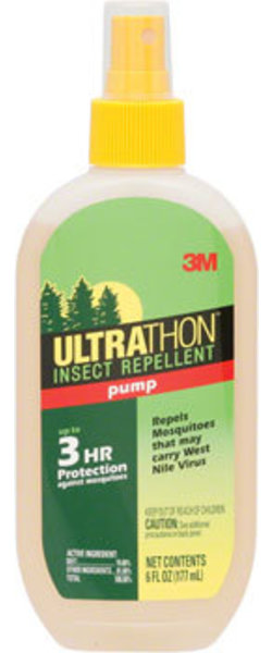 3M 3M Ultrathon First Aid Insect Repellent: Pump: 6oz