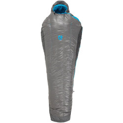 NEMO Nemo Equipment, Inc. Kayu, 30, 800-fill DownTek Sleeping Bag, Carbon/Blue Flame, Long