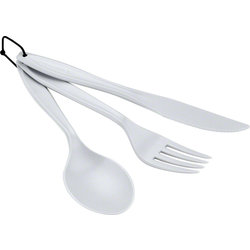 GSI OUTDOORS GSI Outdoors 3-Piece Ring Cutlery: Eggshell