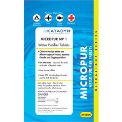 Katadyn Katadyn Micropur MP1 Water Purification Tablets: Pack/30v