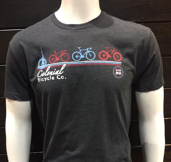 Colonial Bicycle Company Steeple T-Shirt