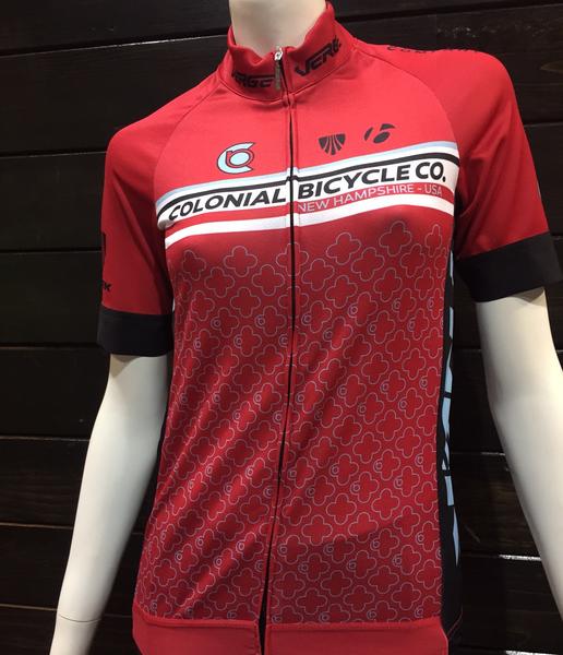 Colonial Bicycle Company Team Red Jersey Women's