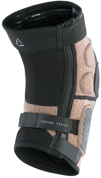 ION K-Lite Zip Knee Guards Color: Brown