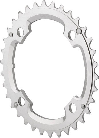 RaceFace 9-Speed 104mm 4-Arm Ring Silver