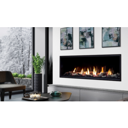 Enviro C60 Tall Linear Gas Fireplace