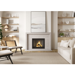 Valcourt Antoinette Zero Clearance Wood Fireplace