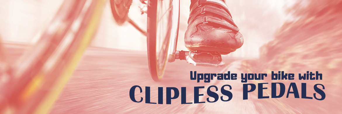 Upgrade your ride with clipless pedals