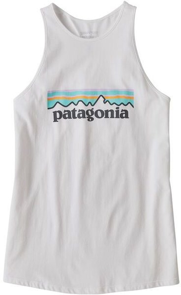 Patagonia Pastel P-6 Logo Organic High Neck Tank 