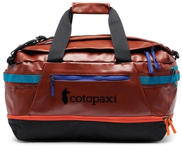 Cotopaxi Allpa Duo Duffel Bag Color: Rust