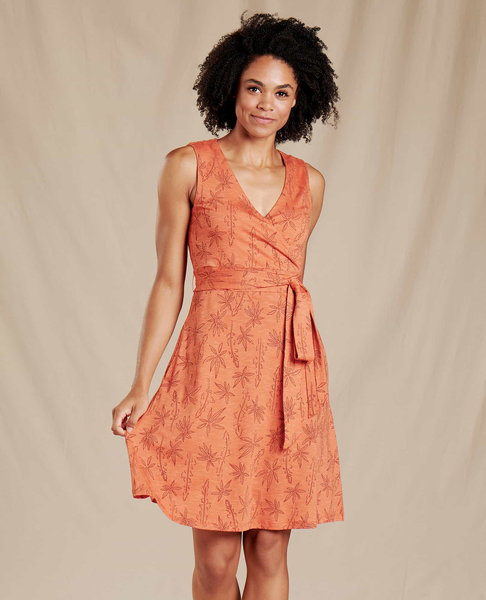 Toad & Co Cue Wrap Sleeveless Dress