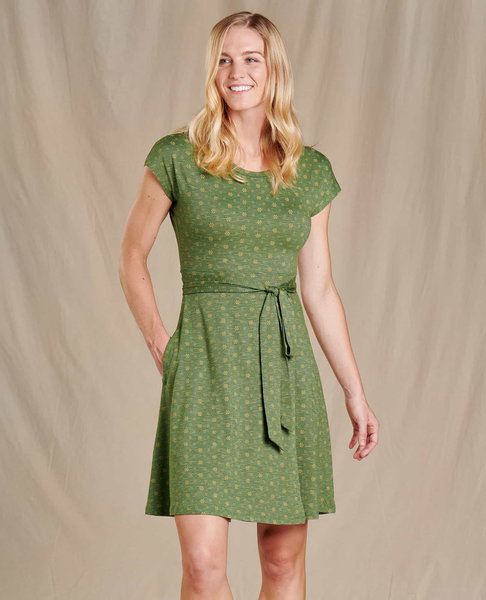 Toad & Co Cue Wrap Short Sleeve Dress