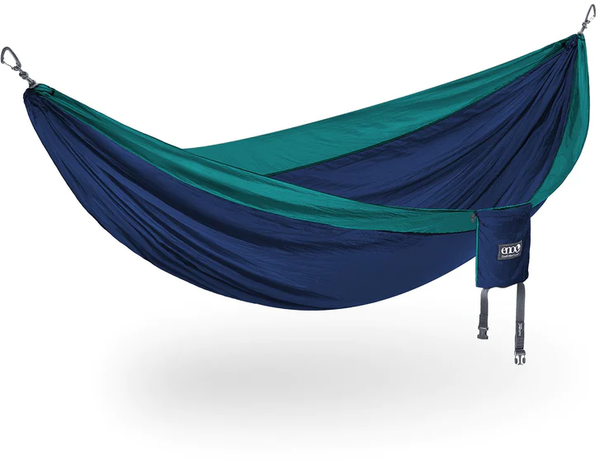 Eagles Nest Outfitters DoubleNest Hammock Color: Navy / Seafoam
