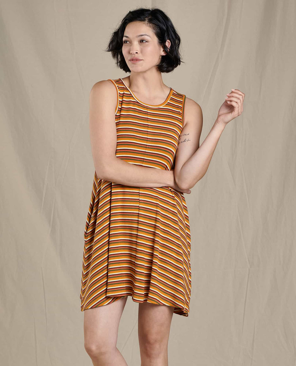 Toad \u0026 Co Daisy Rib Sleeveless Dress 