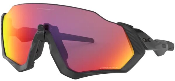 Oakley Flight Jacket Polished Black/Matte Black w/ Prizm Road