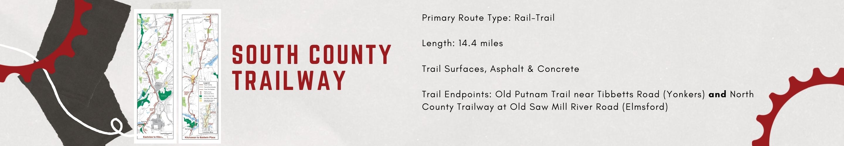 South County Trailway Map