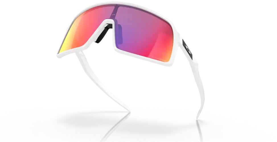 Oakley Sutro Prizm Road Lenses, Matte White Frame - Danny's Cycles