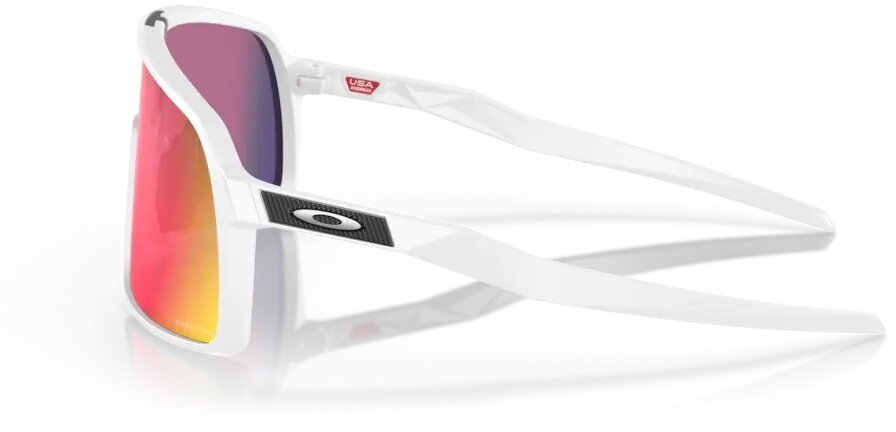 Oakley Sutro Prizm Road Lenses, Matte White Frame - Danny's Cycles