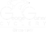 George Garner Cyclery logo linking to homepage