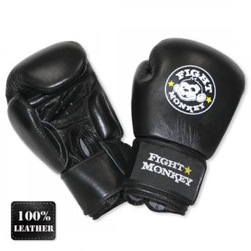 Fight Monkey 16 oz. Leather Training Gloves