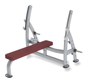 Paramount Fitness Line Supine Press Bench with Plate Holders