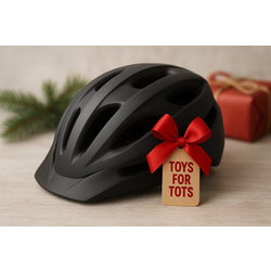 Bickel's Toys For Tots Helmet Donation
