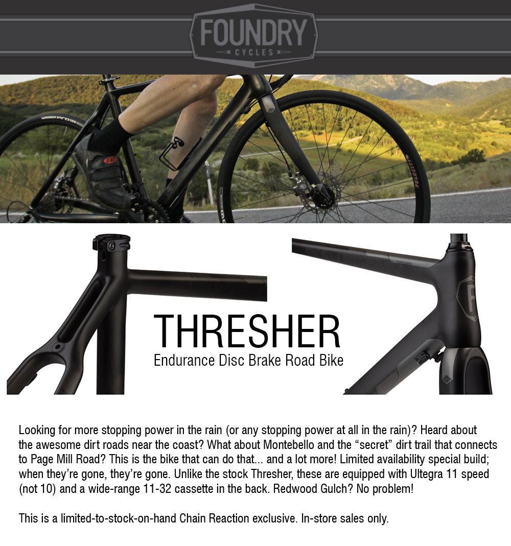 Foundry Thresher Chain Reaction Bicycles Redwood City, CA