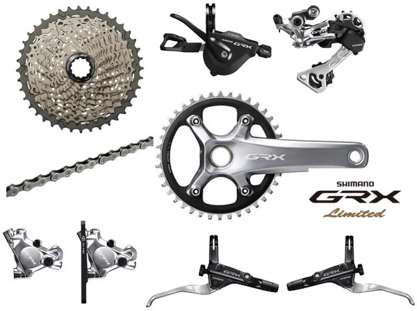 Shimano GRX 810 Limited Groupset 1x Flat-bar - Sweet Pete's Bike