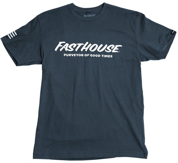 Fasthouse Logo Tee Color: Indigo