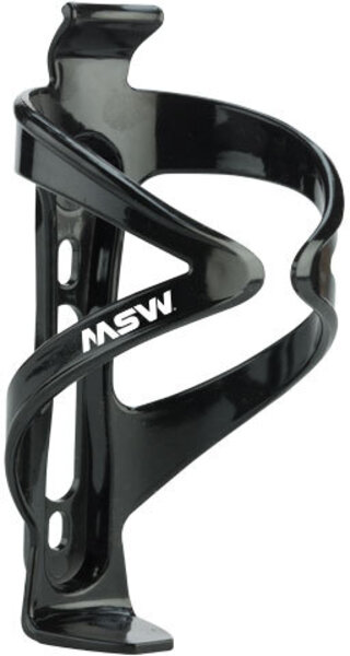 MSW Composite Water Bottle Cage Color: Black