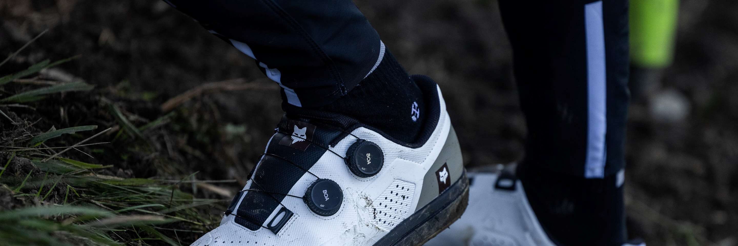 Greg Minnaar wearing the FOX Union BOA Shoe