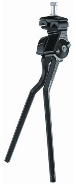 Pletscher TWIN Two-leg double Kickstand 320mm: Black