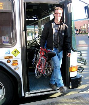 Take your folding bike onto any Public Transportation! Walt's Cycle, Sunnyvale, CA