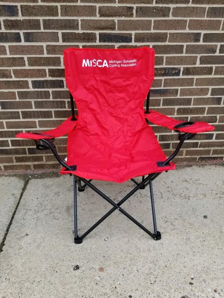 D&D MiSCA Red Folding Chair