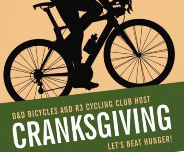 Electronic Delivery Cranksgiving 2023 Donation - 100% of your donation is tax deductible