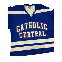 Detroit Catholic Central Closeout Team Game Jersey - Royal