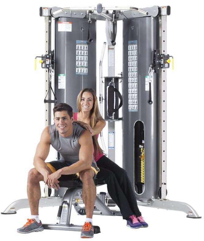 Tuff Stuff Evolution Corner Dual Stack Multi-Functional Trainer