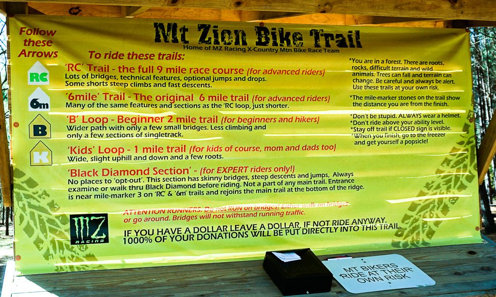 Mt Zion Bike Trails