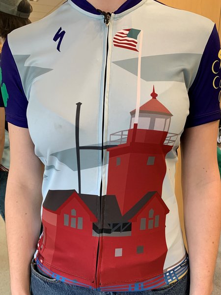 Cross Country Cycle Big Red Lighthouse RBX Jersey Women's