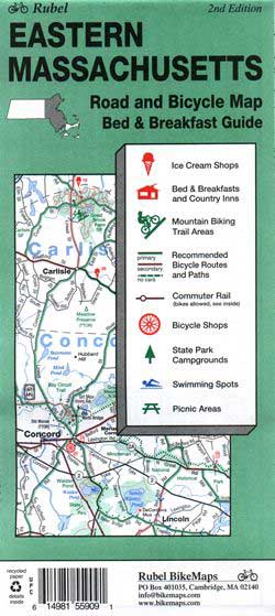 Rubel BikeMaps Regional Bicycle Maps & Recreation Maps