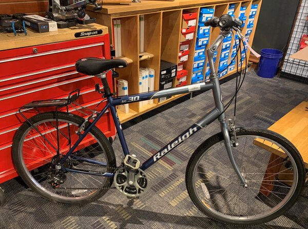 Raleigh USED Raleigh SC-30 26-inch X-Large Blue