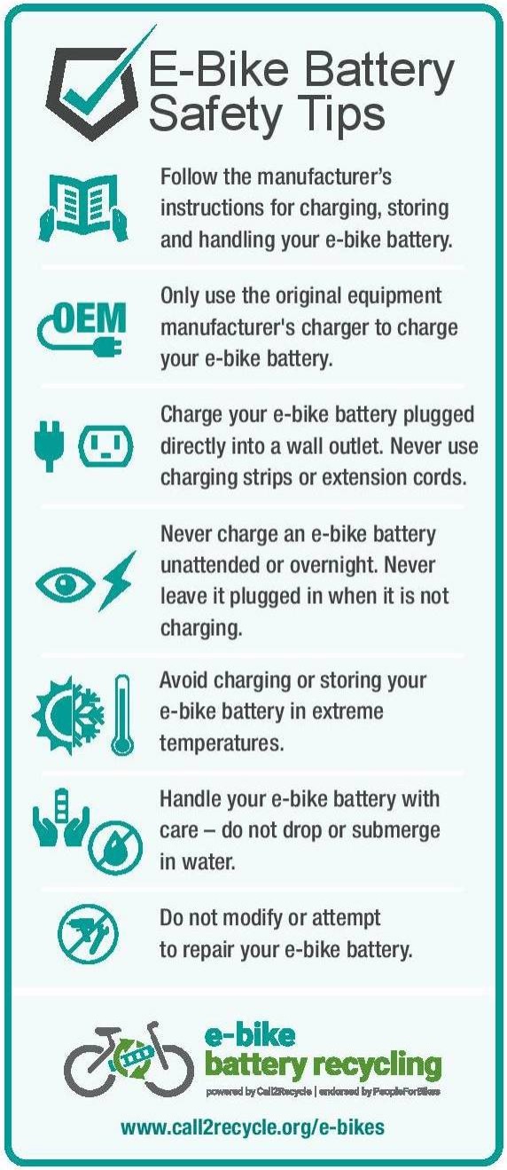 EBike Battery Recycling at Landry's Massachusetts Bike Shop Landry