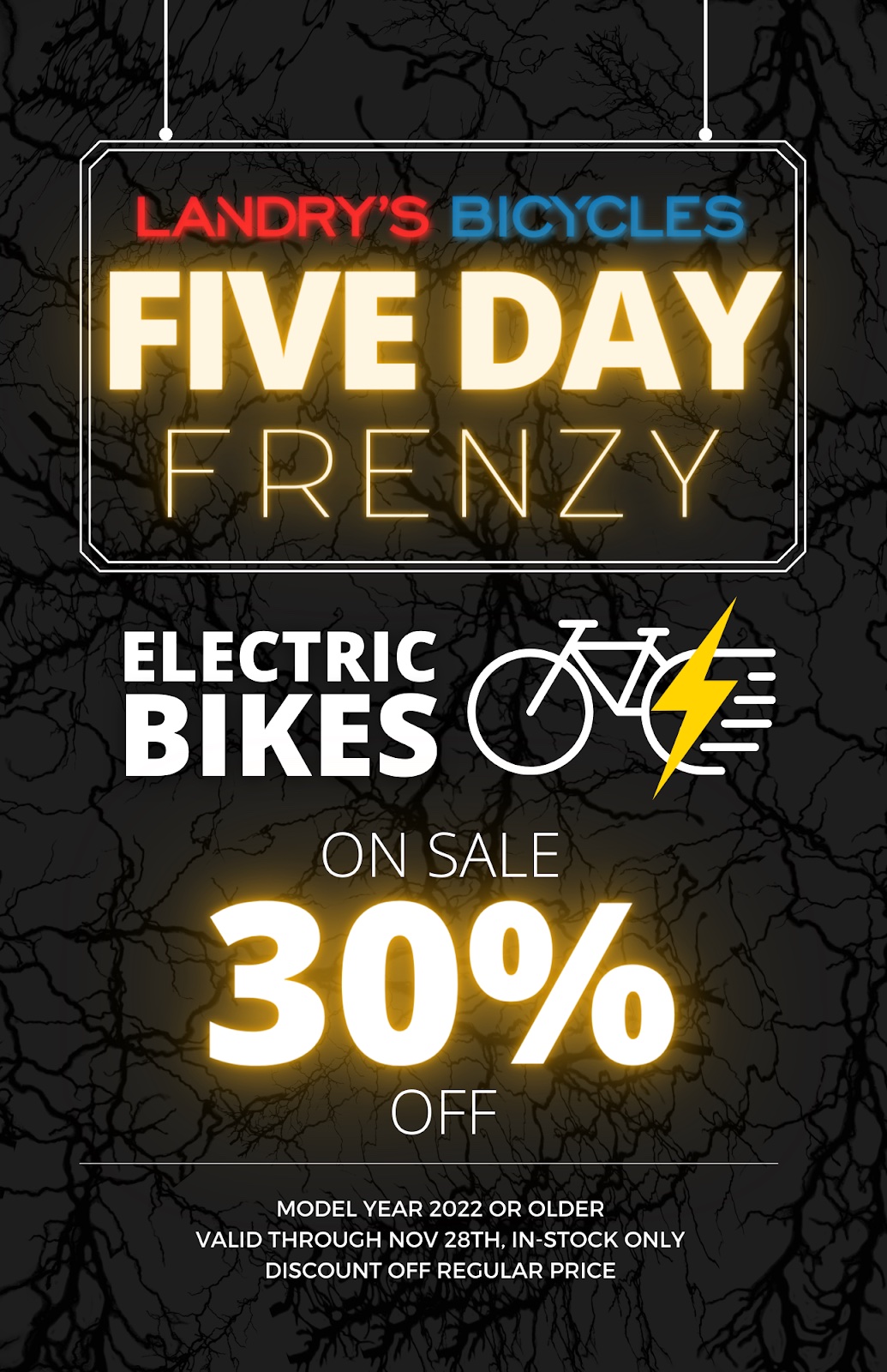 SAVE on Electric Bikes