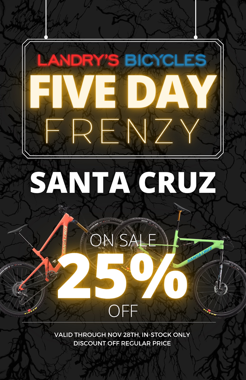 SAVE on Santa Cruz Bikes