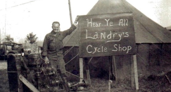 Landry's in France during WWII