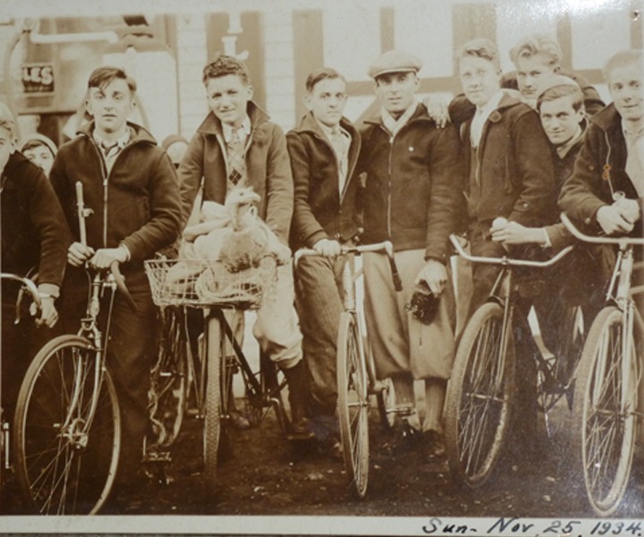Photo of Landry's Cycling Club, 1934