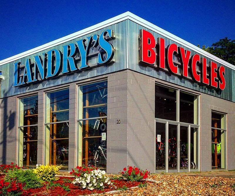 Landry's bike shop location and hours