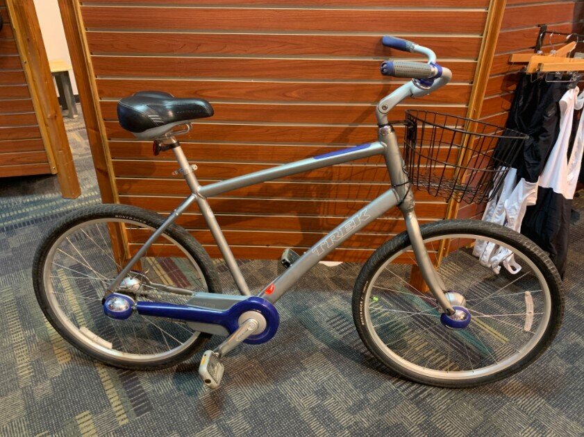 Trek USED Trek Lime XLarge Hybrid Silver Massachusetts Bike Shop