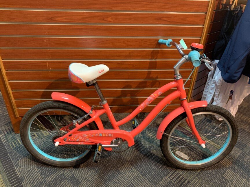 Liv USED Liv Adore 20" Youth Coral Massachusetts Bike Shop Landry's