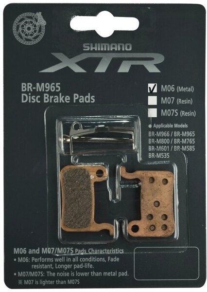 Shimano XTR BR-M965 Metal M06 Disc Brake Pads